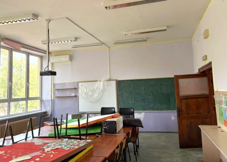 Реконструкција на училиштето „11 Октомври“ во Центар