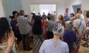 Изложба „Простори на конјункција“ отворена во Македонскиот културно-информативен центар во Софија