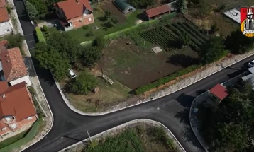 Реконструкција на повеќе улици во кумановското село Речица