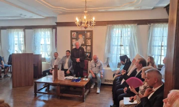 Во Охрид одржана церемонија во чест на Светлана Мојсов, годинешната добитничка на Светската награда на хуманизмот