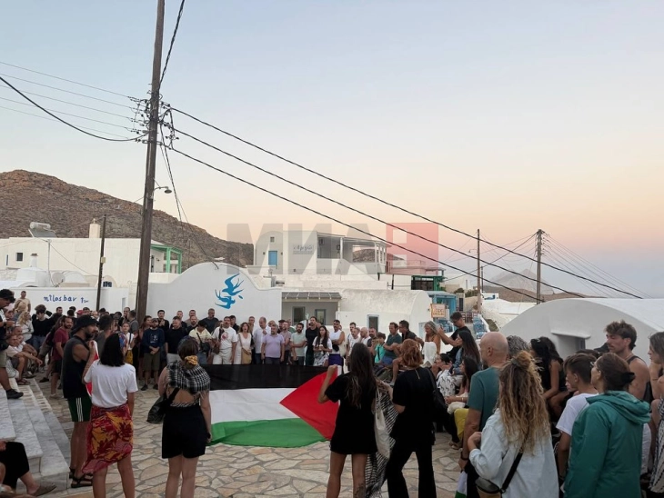 Protesta për mbështetje të popullit palestinez në mbi 100 vende në të gjithë Greqinë