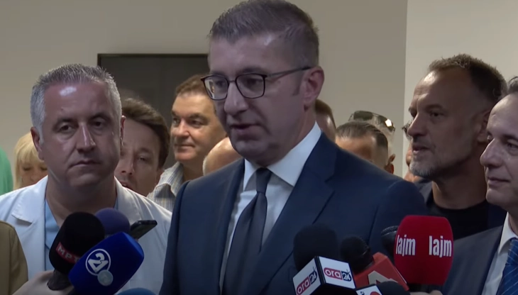 Мицкоски: Ќе има одговорност за секој што ќе се огреши пред законот без разлика од која политичка партија доаѓа