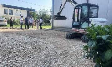 ООУ „Гоце Делчев“ во Општина Аеродром добива кошаркарско игралиште