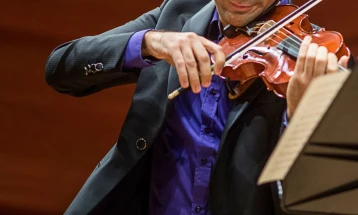 Концерт на виолинистот Емилио Перцан на „Охридско лето“