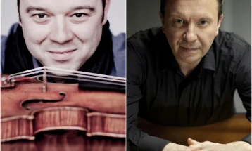 Вадим Глузман на виолина и Евгениј Сунајски вечерва на „Охридско лето“