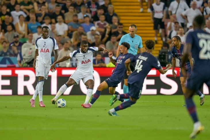 PSG claim dramatic shoot-out win over Tottenham to win UEFA Supercup