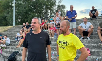 Герасимовски: Спортот ја развива кондицијата, дисциплината и спортскиот дух, децата спортуваа со Кокан Ајановски