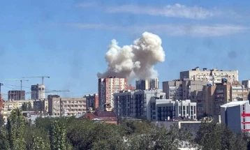 Тринаесет повредени во силна експлозија во центарот на рускиот град Ростов на Дон