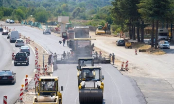 PM, Deputy PM inspect construction works on Ohrid – Kichevo motorway