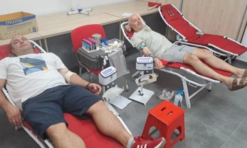 Собрани 33 крвни единици на вонредната крводарителска акција во Црвен крст Кочани