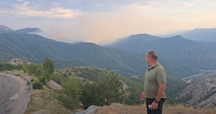 Zjarri në rezervatin 