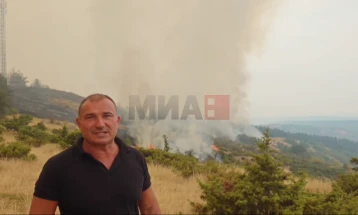 Ангелов: Пожарите во Јасен и Јегуновце најсериозни, очекуваме стабилизирање