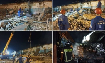 Единаесет загинати и 130 повредени лица во експлозија во фабрика во рускиот регион Рјазан