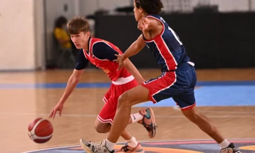 Македонската кошаркарска репрезентација заврши на 16. место на ЕП за кадети Б-дивизија