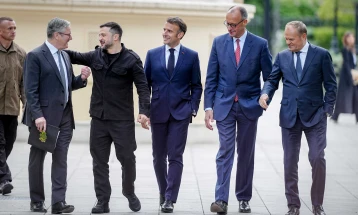 Европските лидери утре ќе имаат онлајн-средба заради разговари за Украина и Самитот на Алјаска