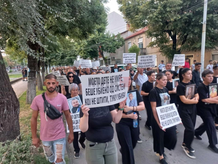 Осумнаесетти марш на ангелите во Кочани