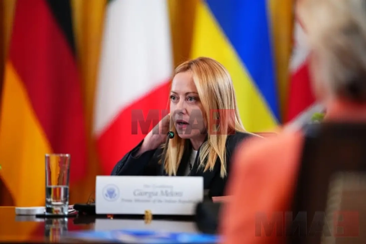 Meloni: Italia mbështet garancitë për sigurinë e Ukrainës sipas modelit të NATO-s