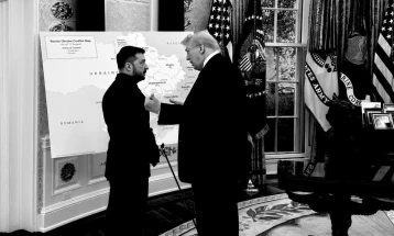 Мапата на Украина во Белата куќа: Што оспорува Зеленски