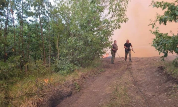 Ангелов: Силниот ветер ја влоши состојбата со пожарот во „Јасен“, но не се повлековме и ги сопревме пламените јазици