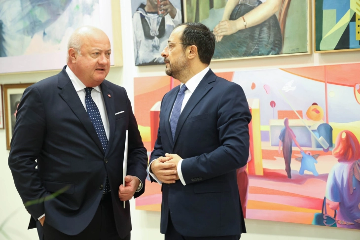 Христодулидис и Штокер ја истакнаа потребата за повторно обединување на Кипар