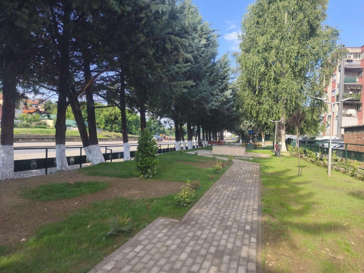 Во населба Бавчал'к Крива Паланка комплетно уредени парк и спортски терени 