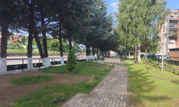 Во населба Бавчал'к Крива Паланка комплетно уредени парк и спортски терени 