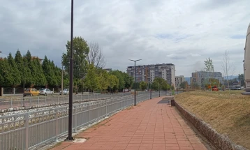 Поставена заштитна ограда на река Пена во Тетово, чини 10 милиони денари 