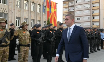 Мицкоски: Благодарност до ЕБР за нивната пожртвуваност и посветеност кон граѓаните и татковината