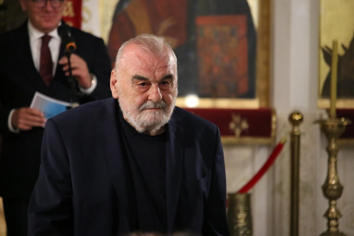 Портрет на Иван Штрпка - добитник на наградата „Златен венец“ во рамки на 64. Струшки вечери на поезијата