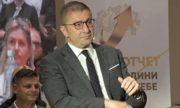 Mickoski: BDI-ja nëse nuk është në pushtet flet për polarizim etnik, tezën e kanë të gabuar, kur ka qenë në pushtet ka pasur vetëm shumë krim