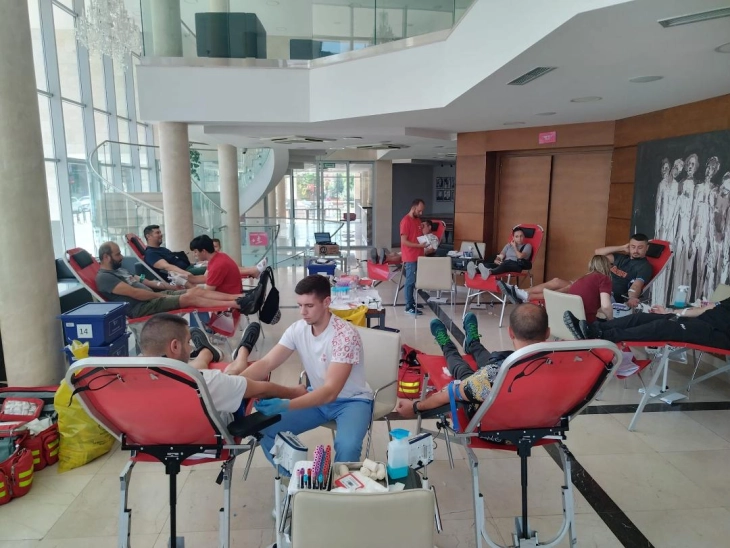 Велешкиот Црвен крст го натфрли годишниот план за крводарување