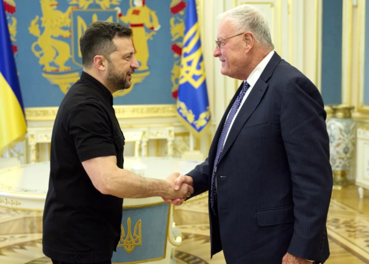 Зеленски и Келог разговараа за притисок врз Русија и враќање на украинските деца