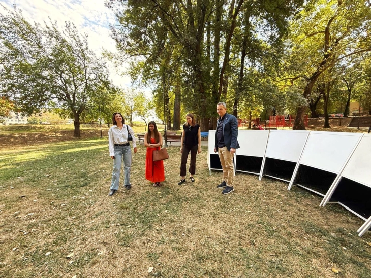 Герасимовски: Поставени шест куќи засолништа за бездомни животни во Паркот на Франкофонијата