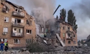 Киев: Русија во текот на ноќта истрела 598 дронови и 31 ракета во масовниот напад врз Украина