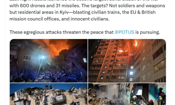 Келог го осуди рускиот напад врз Киев