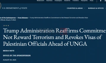 SHBA i ka hequr vizat e funksionarëve palestinezë para AP të KB-së, Izraeli i pakënaqur