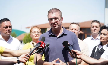 Mickoski on Filipche's Parliament declaration proposal: We need clear vision of valid arguments, not trickery