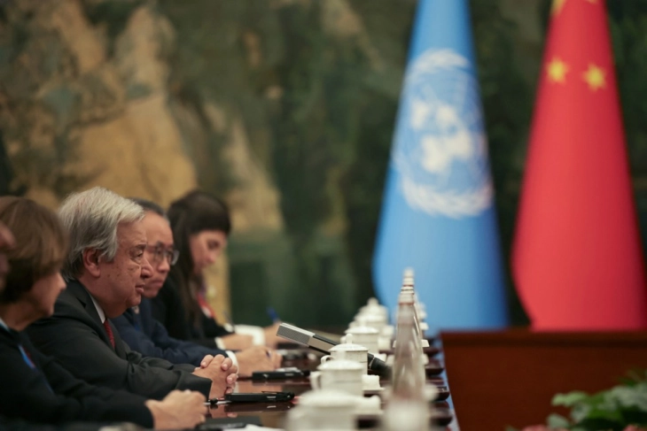 Гутереш: Улогата на Кина во зачувувањето на мултилатерализмот е од суштинско значење