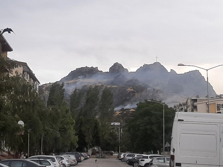 Изгаснат е пожарот во прилепската населба Варош