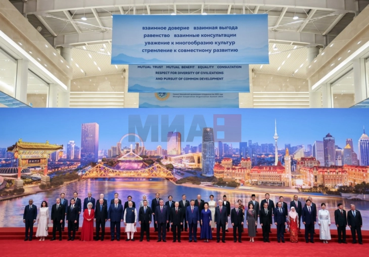 Кинескиот претседател Си Џинпинг ги поздрави учесниците на самитот на Шангајската организација за соработка