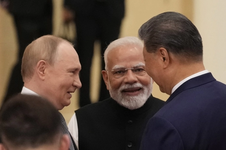 Xi and Putin show unity against the West at security summit in China