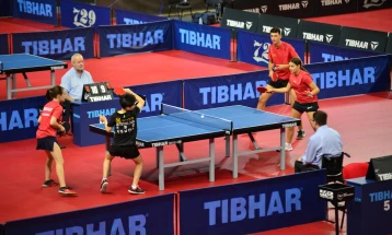 Единаесет македонски пингпонгари ќе учествуваат на Меѓународниот турнир во Скопје