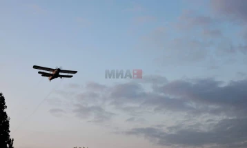 Трето авионско третирање против комарци на кавадаречко подрачје в среда