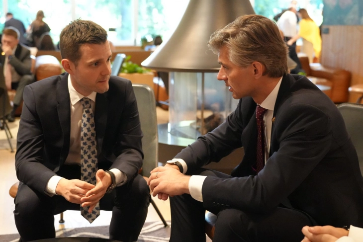 Средба на министерот Муцунски со министрите за надворешни работи на Литванија, Египет и Јордан