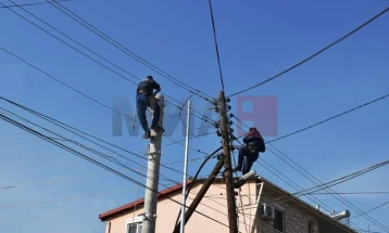 Без струја дел од општина Шуто Оризари