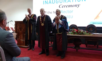 Проф. д-р Садудин Ибраими инаугуриран за ректор на УЈИЕ 