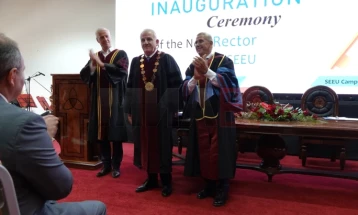Prof. dr. Sadudin Ibraimi inaugurohet për rektor të UEJL-së