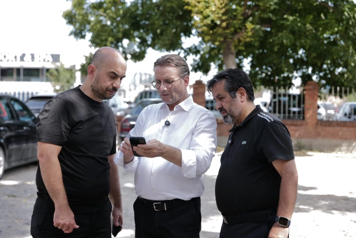 ВРЕДИ: Бајрам Вардар со тимот на турски експерти веќе работи на изработка на Мастер планот за развој на Чаир