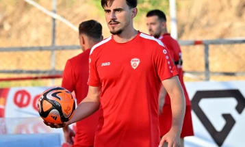 Македонските фудбалери на контролен натпревар со Саудиска Арабија