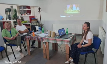 Едукативно предавање за сообраќајна безбедност со пензионери во Делчево